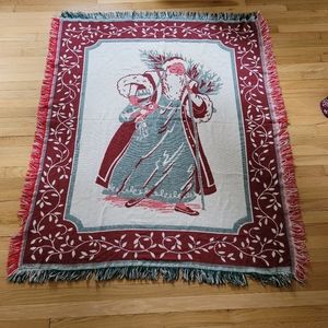 Goodwin Weaver Throw Blanket" Santa Claus"